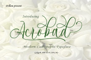 Acrobad: A Handwritten Script Font That Elevates Real Small Business Branding