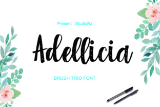 Adellicia: A Playful Handwritten Font for Editorial Charm