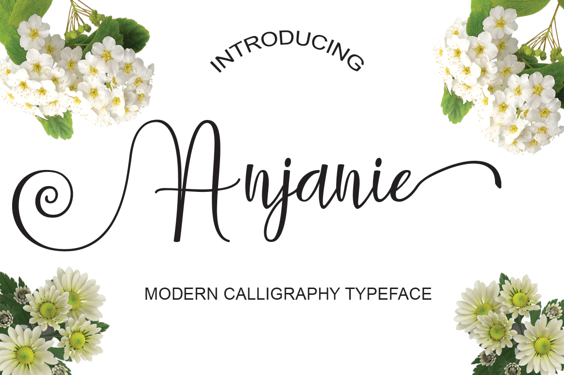 Anjanie: A Handwritten Font That Feels Like Your Brand’s True Voice
