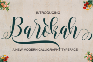 Barokah: A Handwritten Font That Feels Human in Fast-Scrolling Feeds