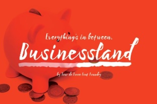 Businessland: A Script Font That Feels Both Polished and Human