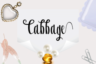 Cabbage: A Modern Script Font for Scroll-Stopping Marketing