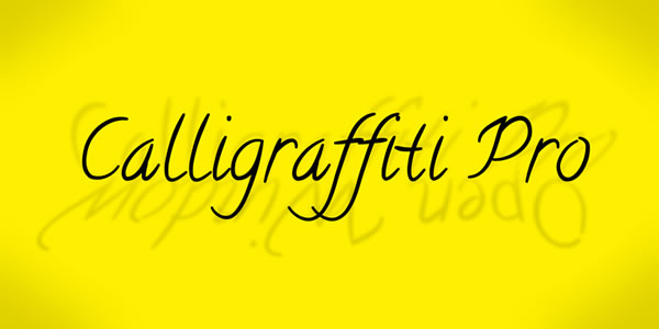 Calligraffiti Pro: A Display Font That Feels Human