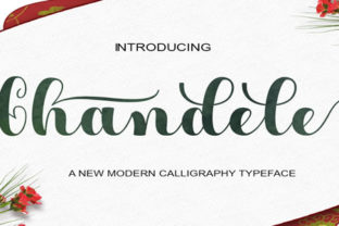 Chandele: A Hand-Drawn Script Typeface That Elevates Digital Branding