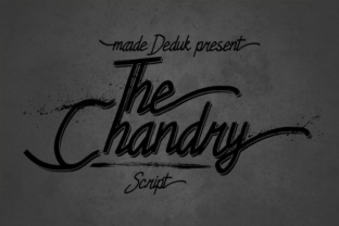 Chandry Font: Elegant Hand-Drawn Script for Crafters & Sellers