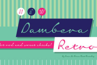 Dambera: A Refined Script Amp Typeface for Digital Branding