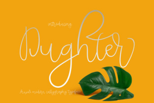 Dughter: A Script Font That Earns Its Space