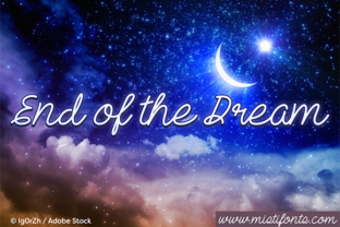 End of the Dream: A Polished Script Font for Real Small Business Branding