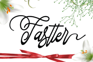 Fastter: A Smooth Handwritten Font for Crafters & Sellers