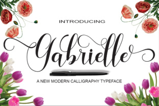 Gabrielle: A Handmade Script Font That Elevates Digital Branding