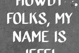 Jeff: A Bold Brush Font for Scroll-Stopping Marketing