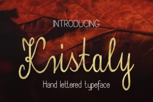 Kristaly: A Handwritten Font That Feels Human—Not Haphazard