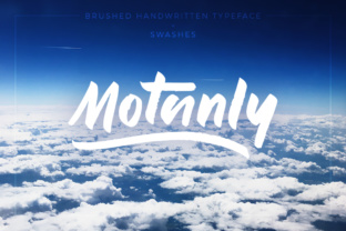 Motanly: A Handcrafted Script Font for Digital Branding