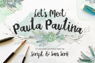 Paula Paulina: A Script Font That Makes Your Campaigns Instantly Clear