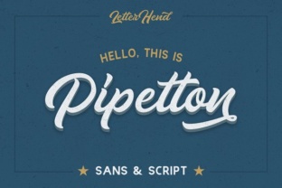 Pipetton: A Thoughtful Script Amp for Editorial Warmth