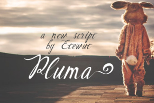 Pluma: A Handwritten Script Font That Elevates Digital Branding