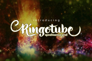 Ringotube: A Natural Handwritten Script Font for Digital Design