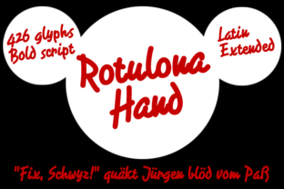 Rotulona Hand: A Cheerful Handwritten Font for Digital Brands