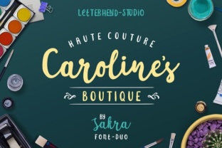 Sakra: A Thoughtful Script Font Duo for Handmade Creators