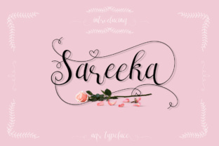 Sareeka: A Modern Calligraphy Font That Makes Your Campaign Stand Out