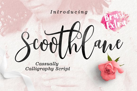 Scoothlane: A Smooth Handwritten Typeface for Digital Branding