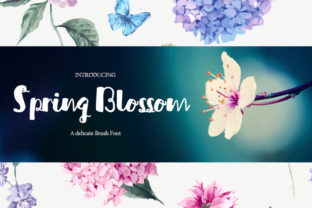 Spring Blossom: A Playful Brush Font That Makes Campaigns Feel Human