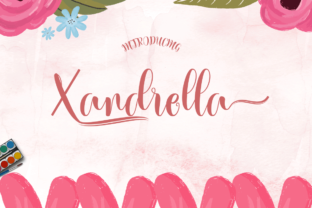 Xandrella: A Handwritten Script Font That Feels Human in Fast-Scrolling Campaigns